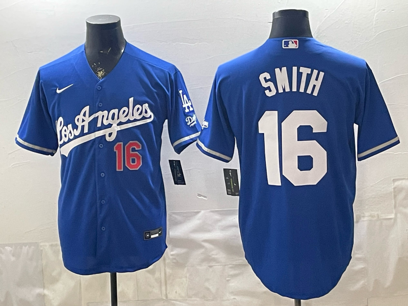 Men Los Angeles Dodgers #16 Smith Game 2026 Nike MLB Jersey 0408003